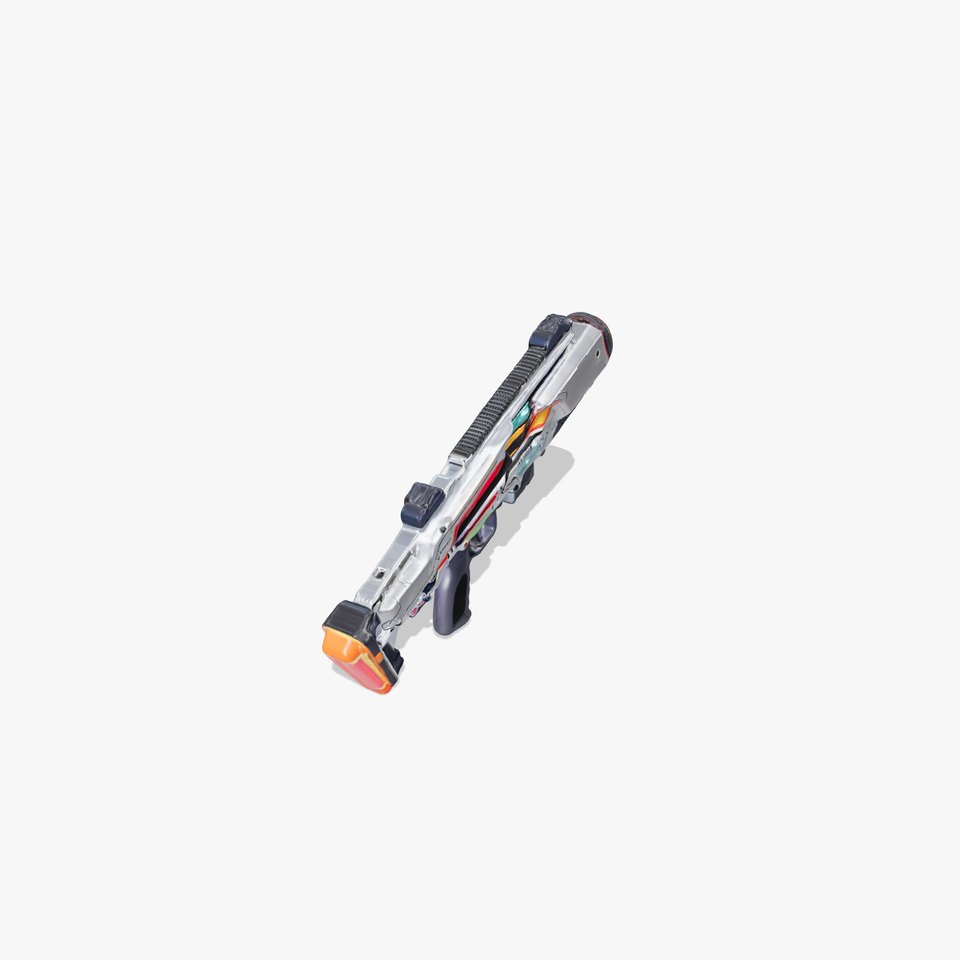 Futuristic Neon Blaster model pack